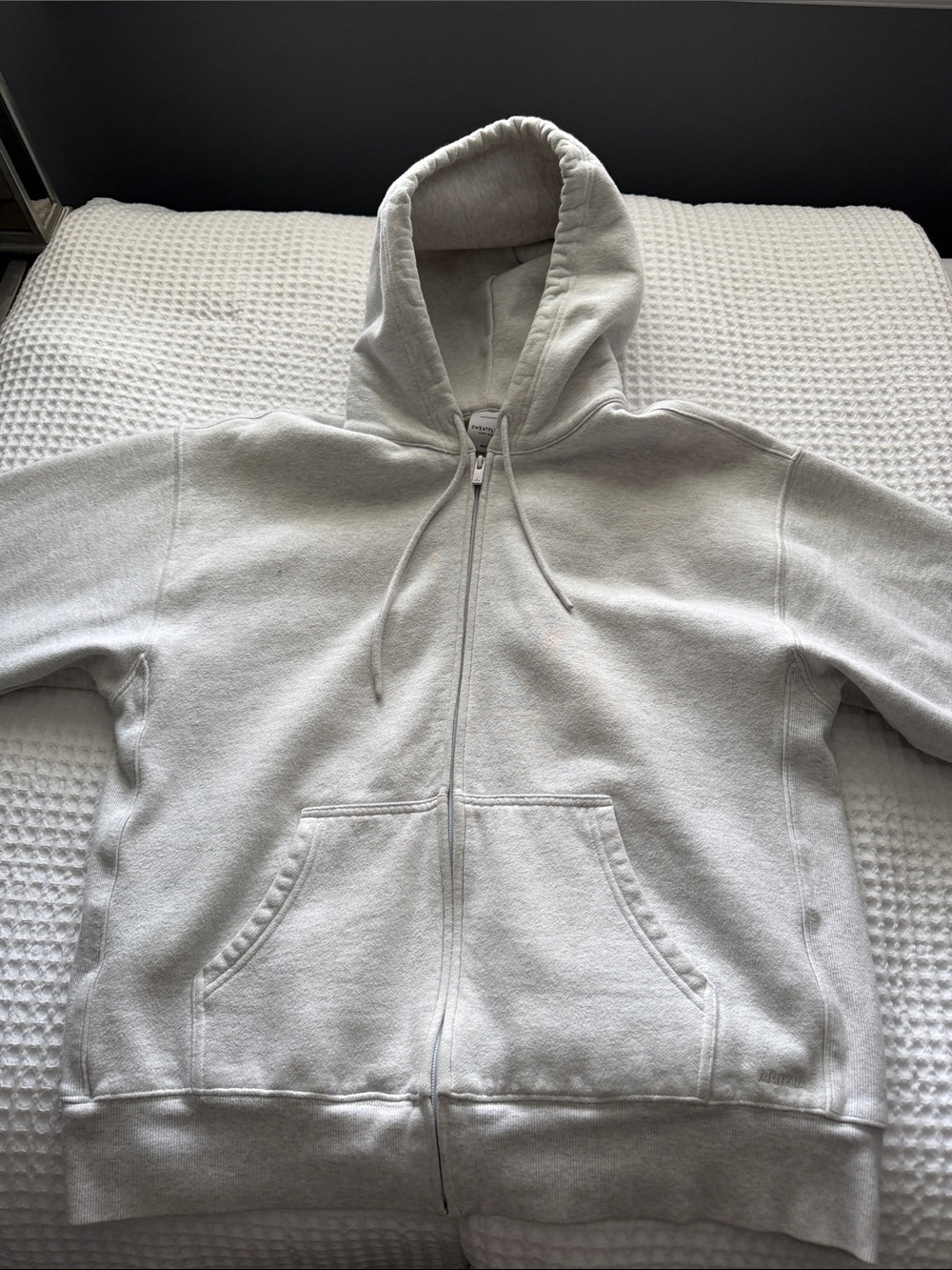 aritzia cozyfleece boyfriend fit hoodie